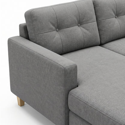New Orleans sofa med chaiselong venstrevendt 219 x 80 cm