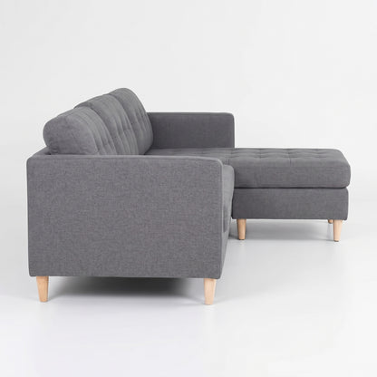 New Orleans sofa med chaiselong venstrevendt 219 x 80 cm