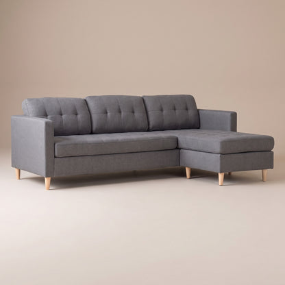 New Orleans sofa med chaiselong venstrevendt 219 x 80 cm