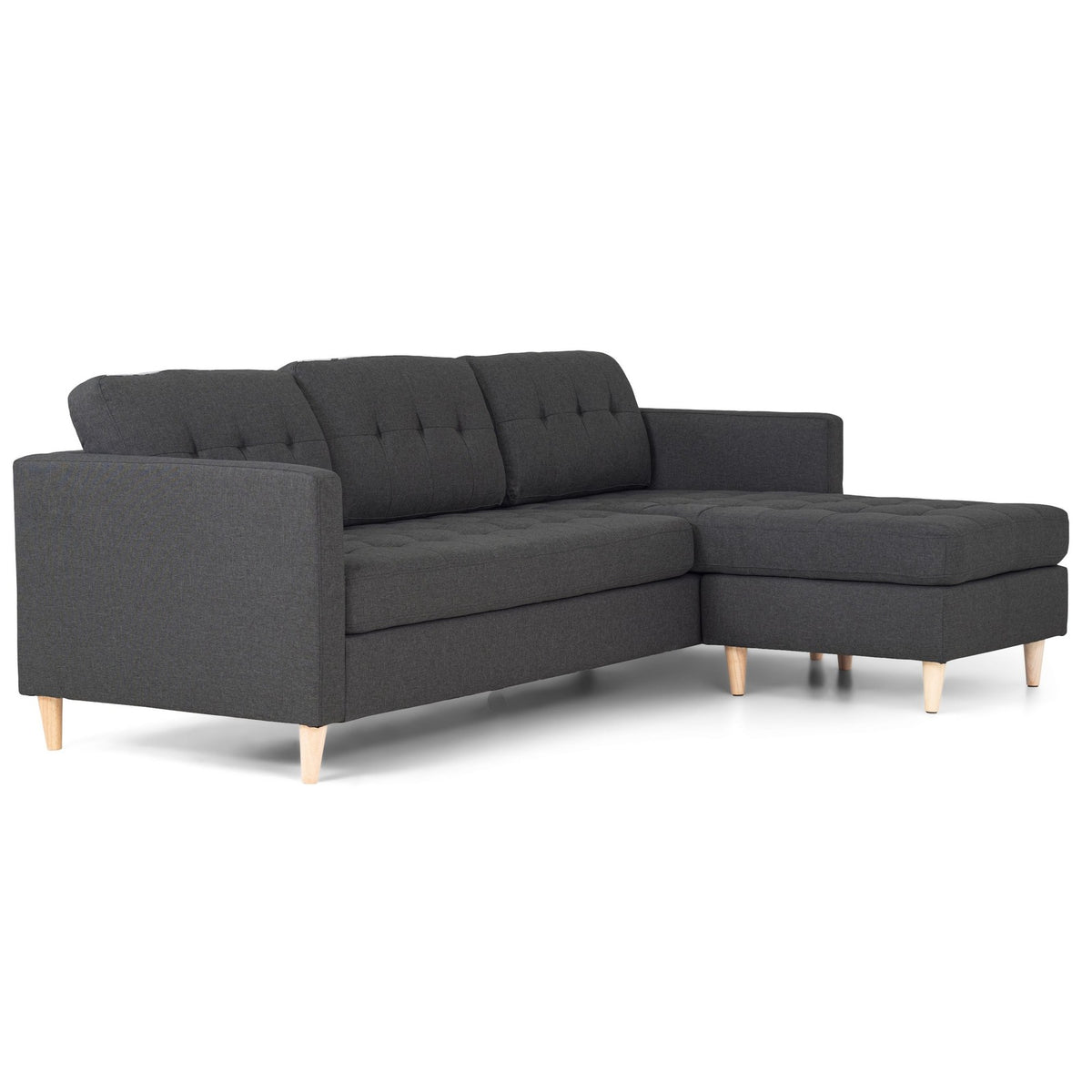 New Orleans sofa med chaiselong venstrevendt 219 x 80 cm