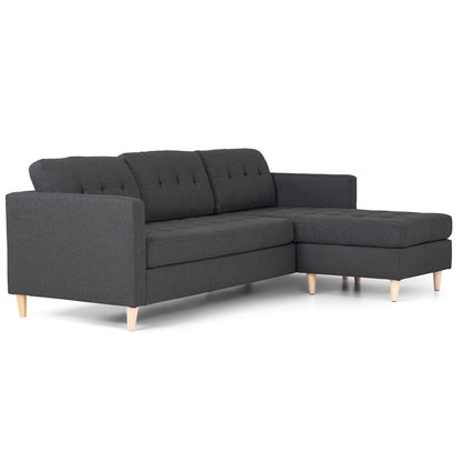 New Orleans sofa med chaiselong venstrevendt 219 x 80 cm