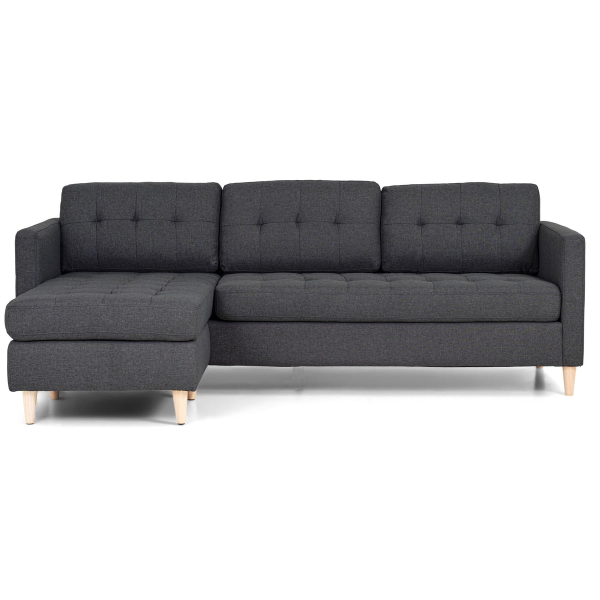 New Orleans sofa med chaiselong venstrevendt 219 x 80 cm