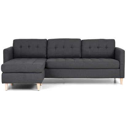 New Orleans sofa med chaiselong venstrevendt 219 x 80 cm