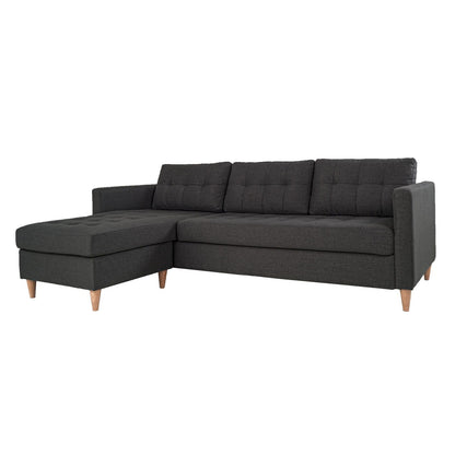 New Orleans sofa med chaiselong venstrevendt 219 x 80 cm
