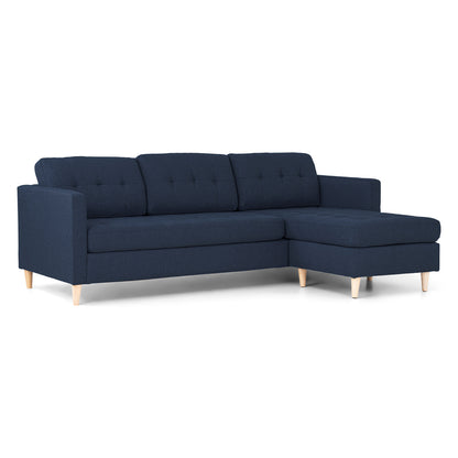 New Orleans sofa med chaiselong venstrevendt 219 x 80 cm