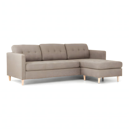 New Orleans sofa med chaiselong venstrevendt 219 x 80 cm