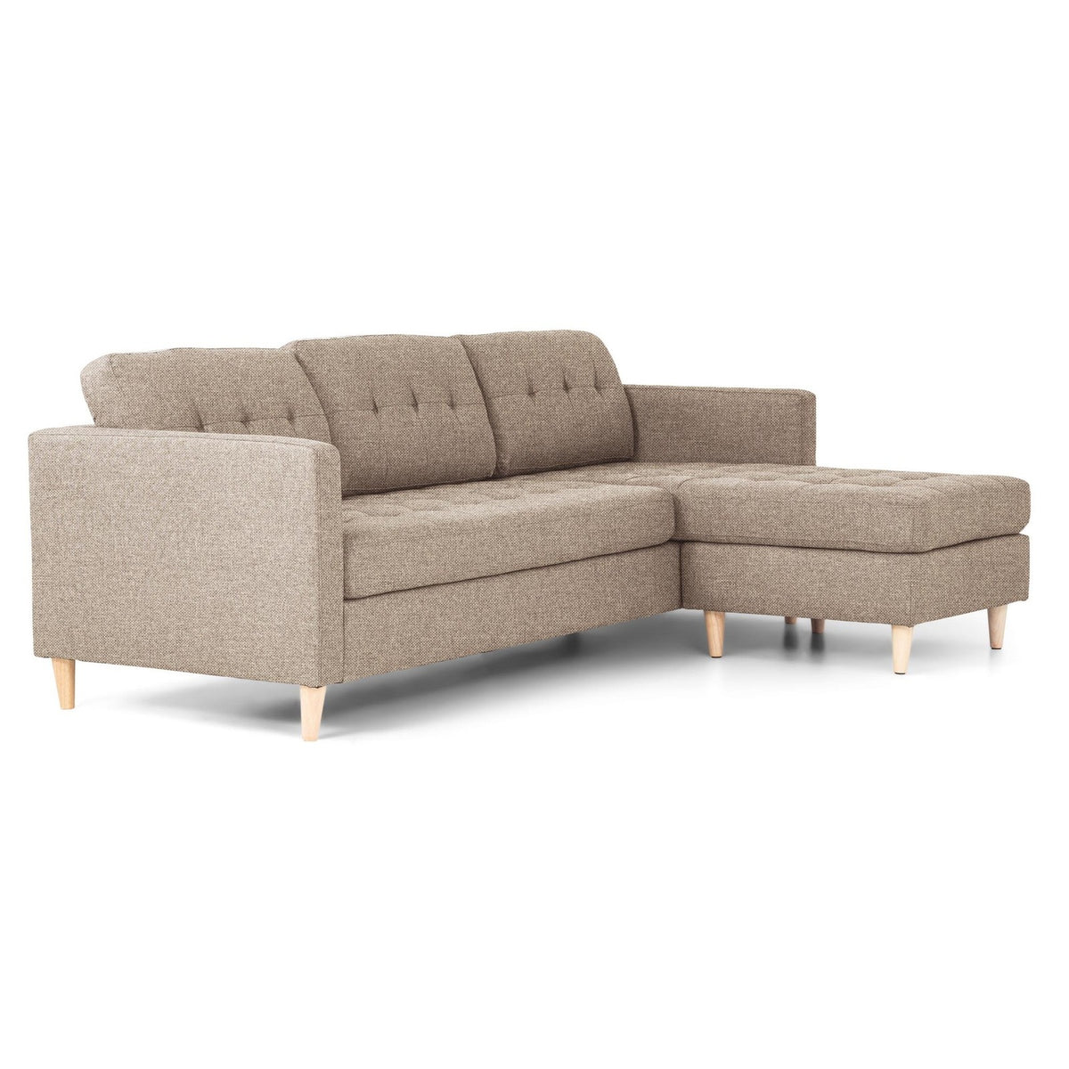 New Orleans sofa med chaiselong venstrevendt 219 x 80 cm