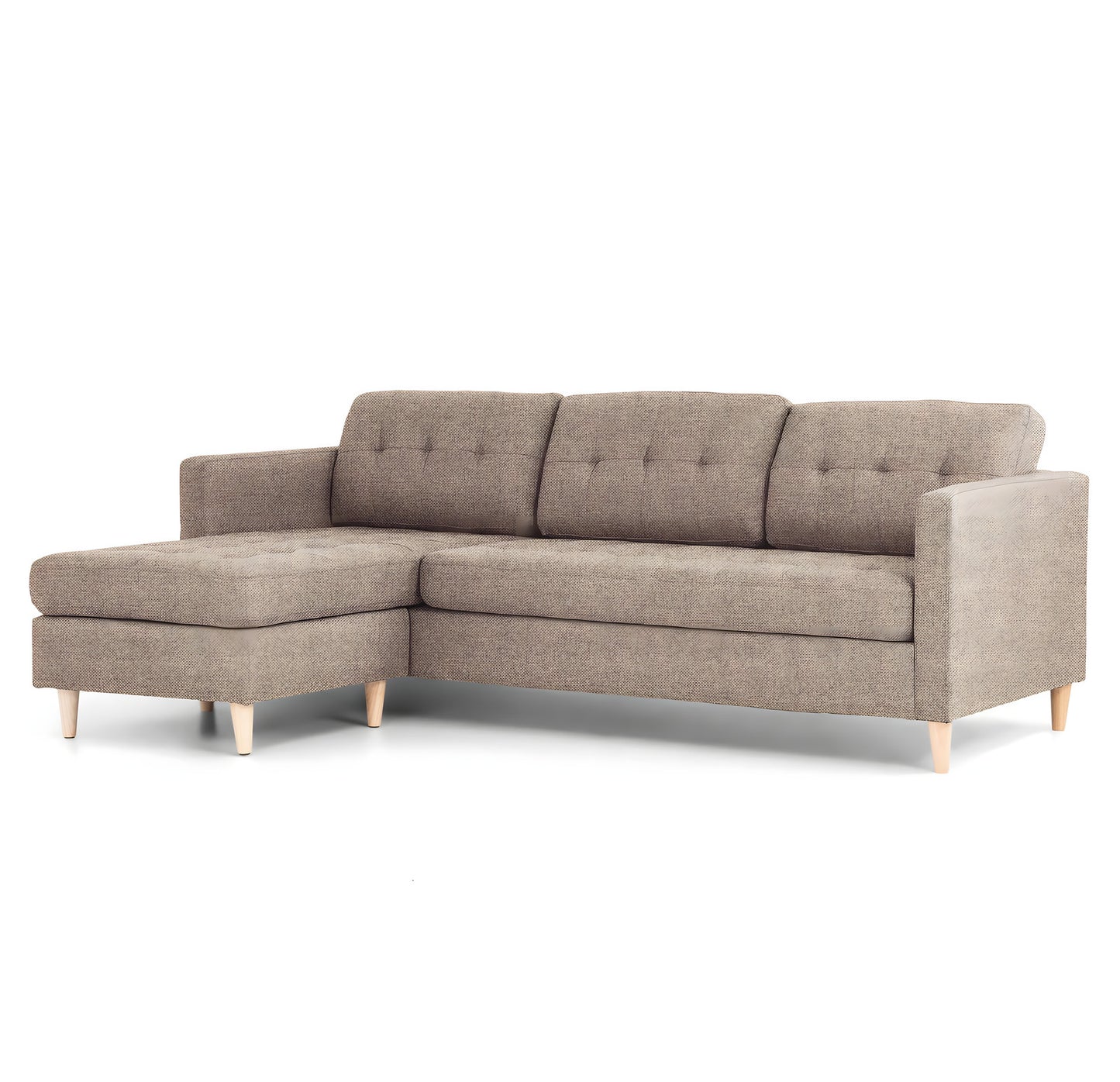 New Orleans sofa med chaiselong venstrevendt 219 x 80 cm