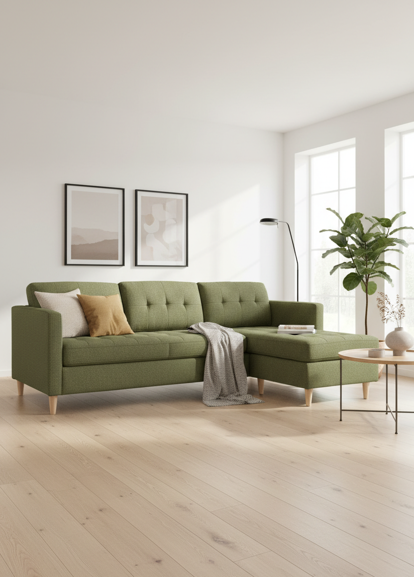 New Orleans hjørnesofa med chaiselong venstrevendt 219 x 80 cm