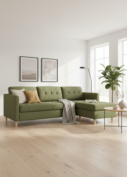 New Orleans hjørnesofa med chaiselong venstrevendt 219 x 80 cm