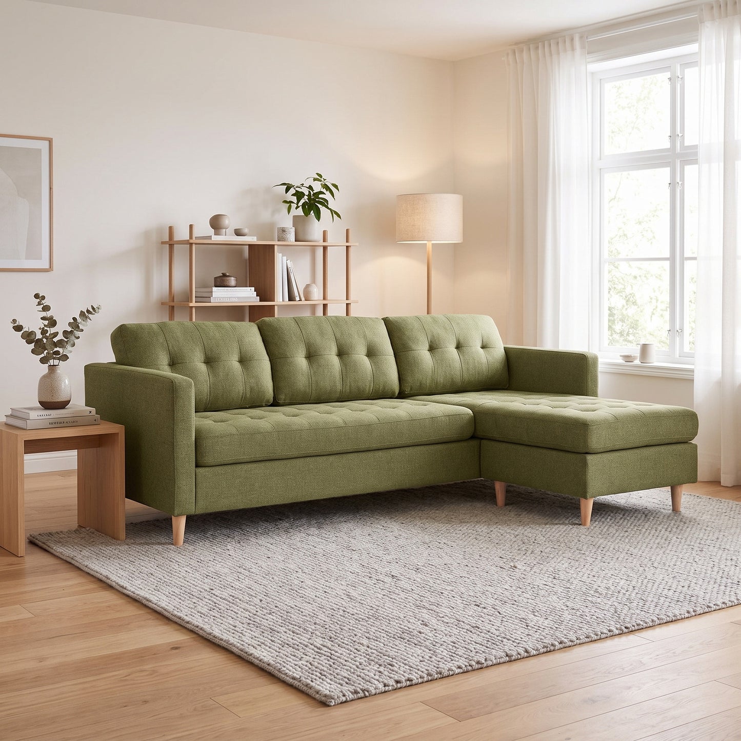 New Orleans hjørnesofa med chaiselong venstrevendt 219 x 80 cm