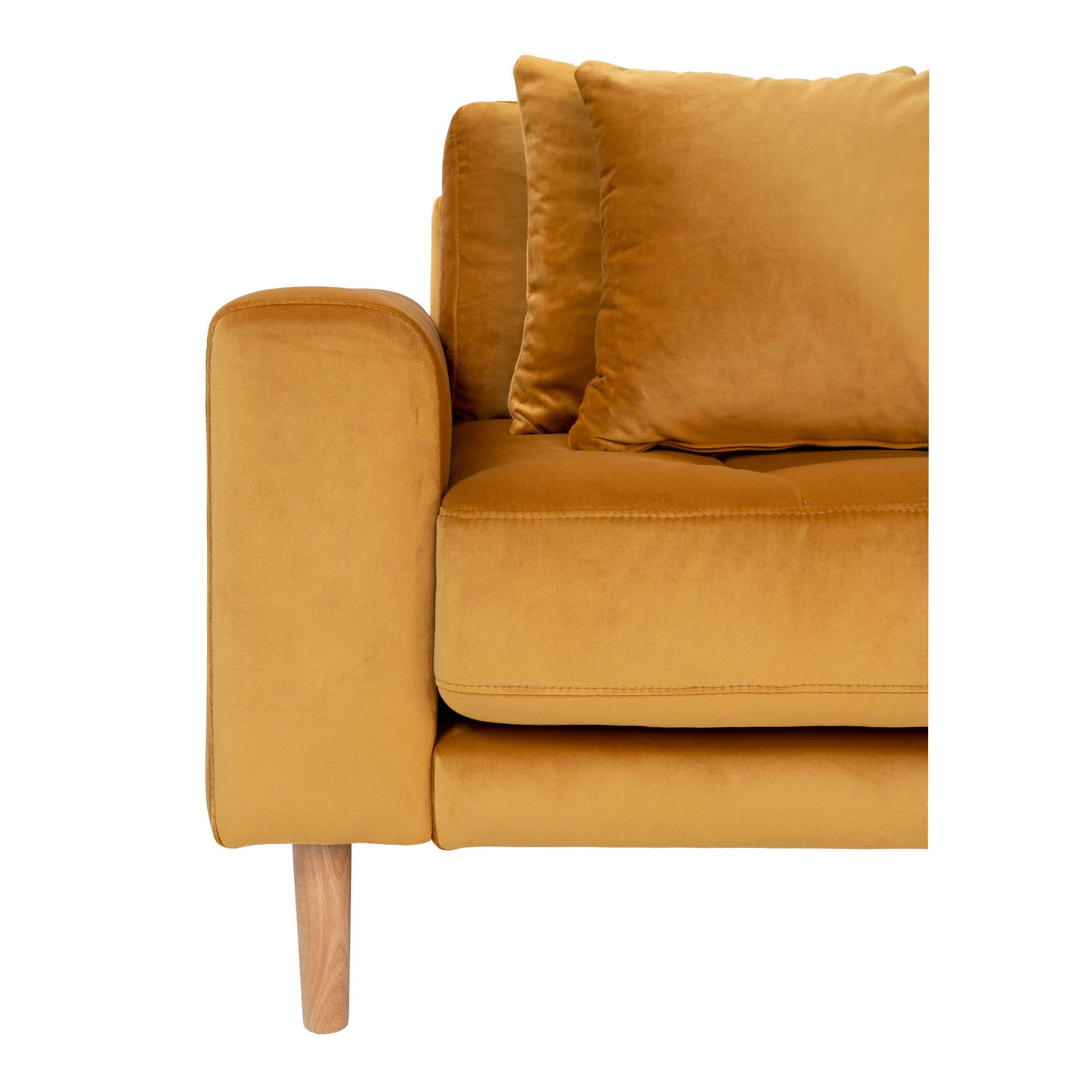 Barcelona hjørnesofa med chaiselong højrevendt 290 x 76 cm