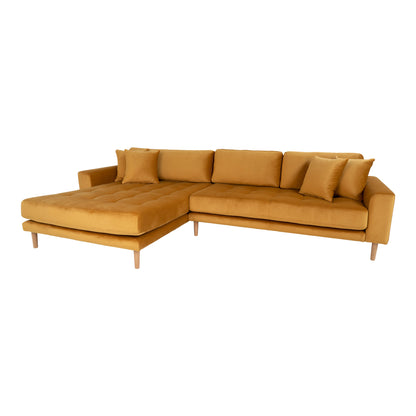 Barcelona hjørnesofa med chaiselong venstrevendt 290 x 76 cm