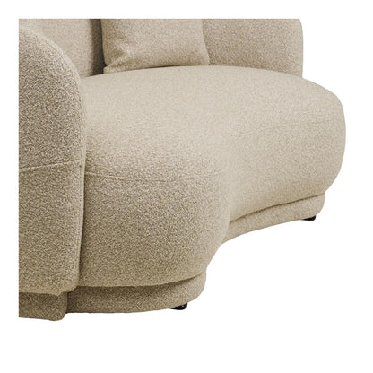 Alicante sofa 96 x 190 cm i sandfarvet