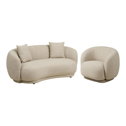 Alicante sofa 90 x 92 cm i sandfarvet