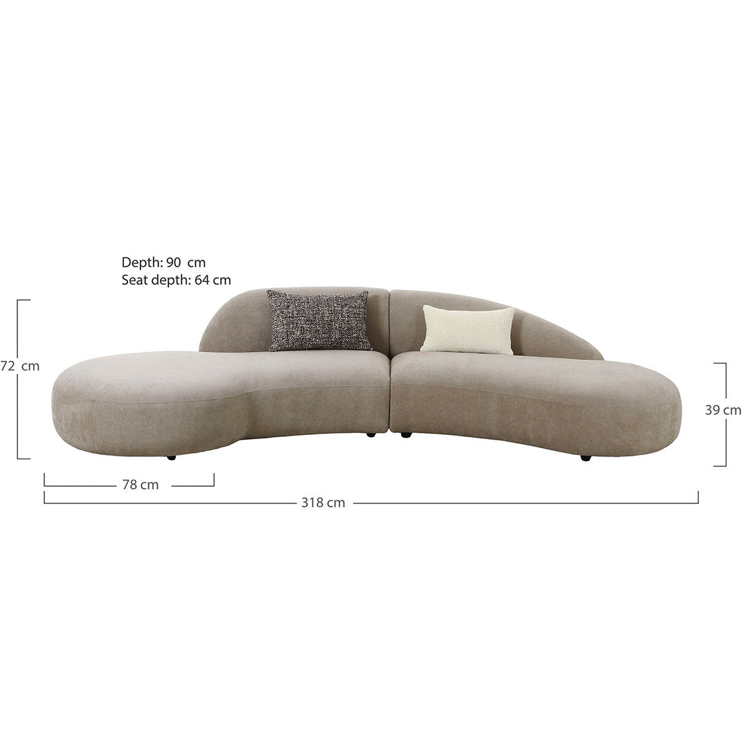 Krakow sofa 318 x 90 cm
