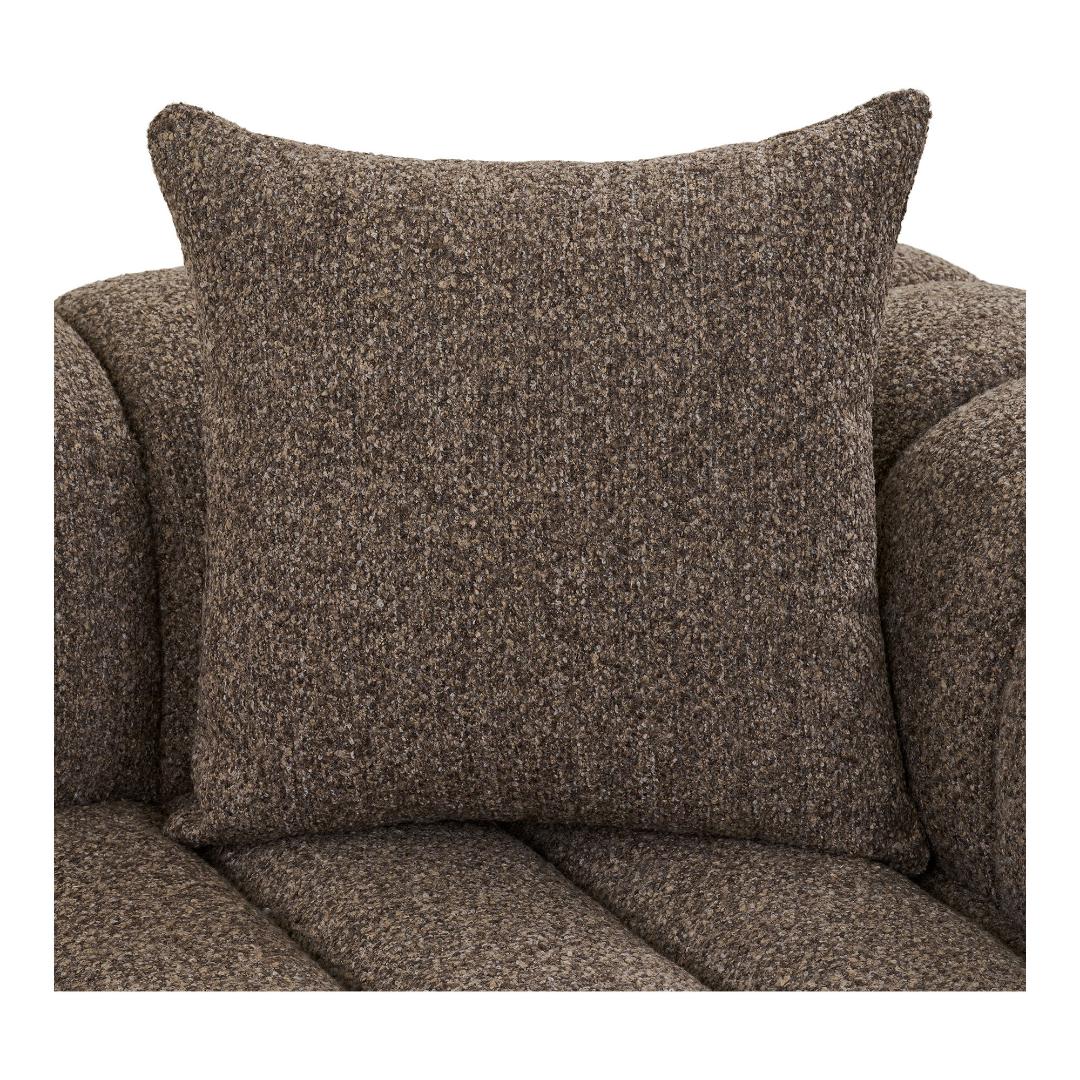 Verona sofa venstrevendt 160 x 293 cm i brun