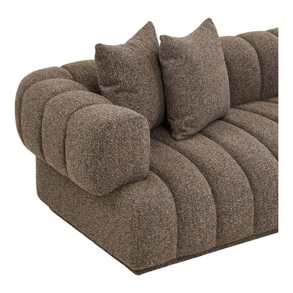 Verona sofa højrevendt 160 x 293 cm i brun