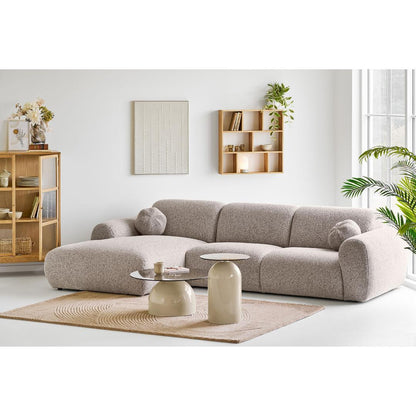 Saint-Tropez sofa venstrevendt 177 x 300 cm i grå