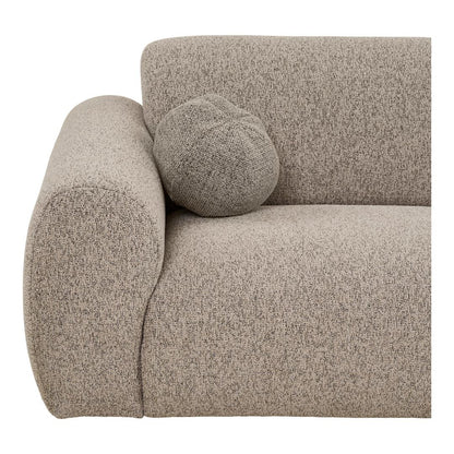 Saint-Tropez sofa højrevendt 177 x 300 cm i grå