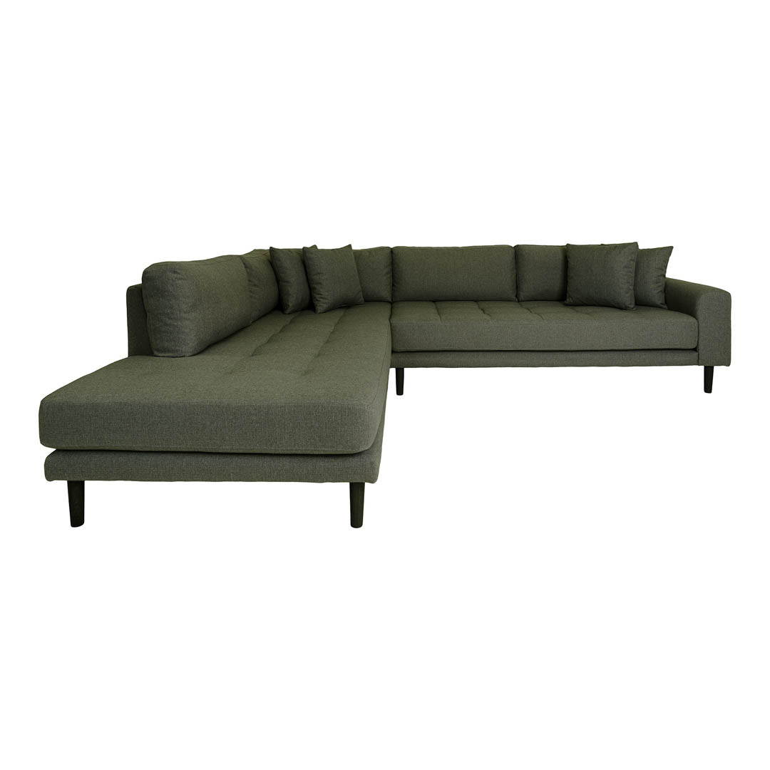 Barcelona hjørnesofa venstrevendt 257 x 76 cm i eg