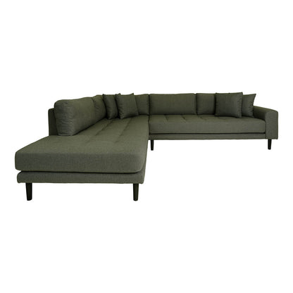 Barcelona hjørnesofa venstrevendt 257 x 76 cm i eg