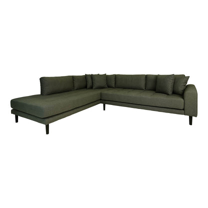 Barcelona hjørnesofa venstrevendt 257 x 76 cm i eg