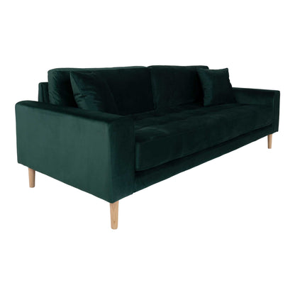 Barcelona 3-personers sofa 210 x 78 cm i eg