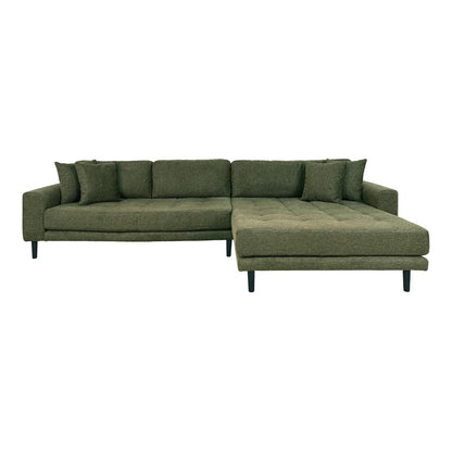 Barcelona hjørnesofa med chaiselong højrevendt 290 x 76 cm