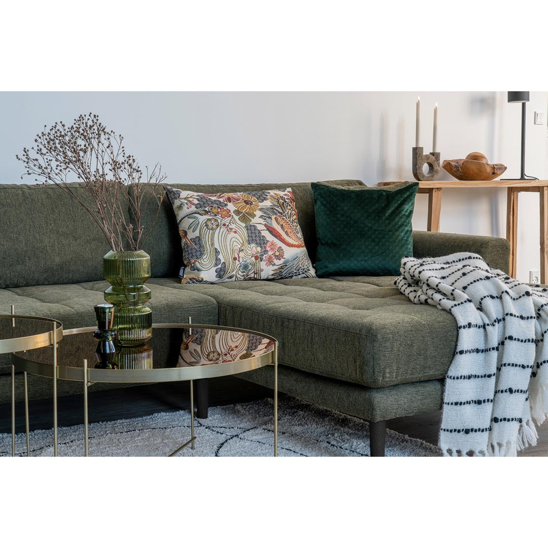 Barcelona hjørnesofa med chaiselong højrevendt 290 x 76 cm