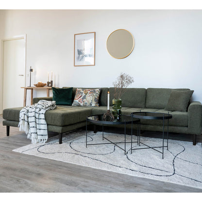 Barcelona hjørnesofa med chaiselong venstrevendt 290 x 76 cm