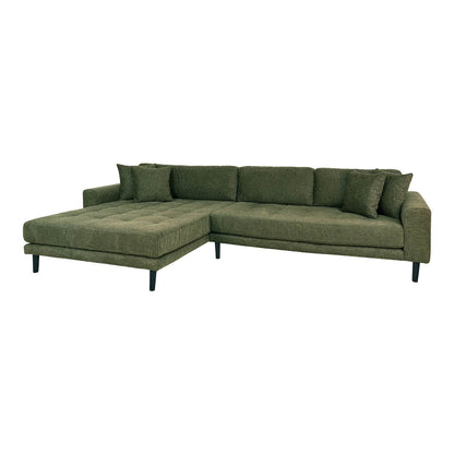 Barcelona hjørnesofa med chaiselong venstrevendt 290 x 76 cm
