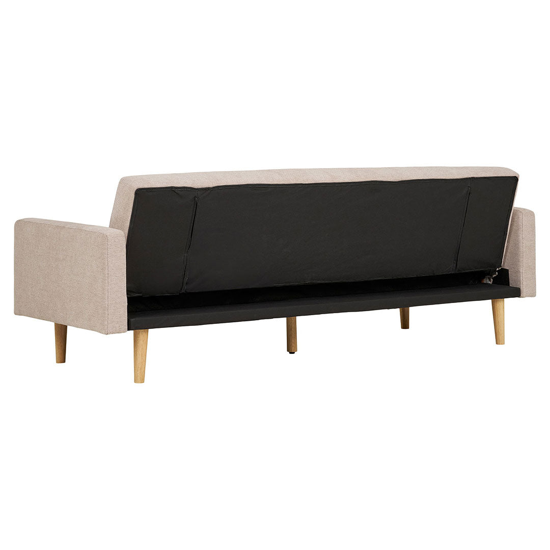 Cairo sovesofa 208 x 78 cm i sandfarvet