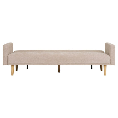 Cairo sovesofa 208 x 78 cm i sandfarvet