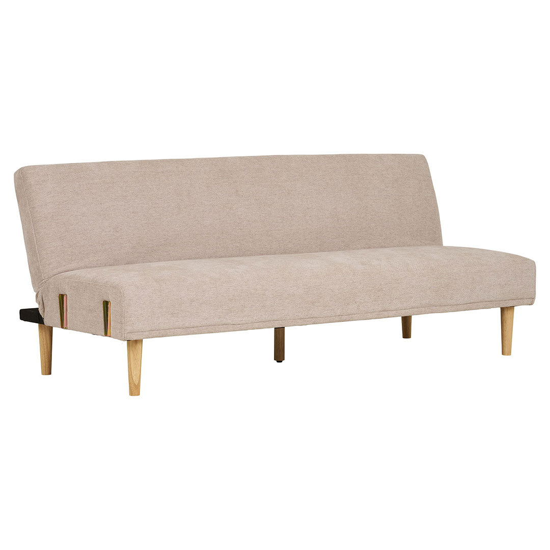 Cairo sovesofa 208 x 78 cm i sandfarvet