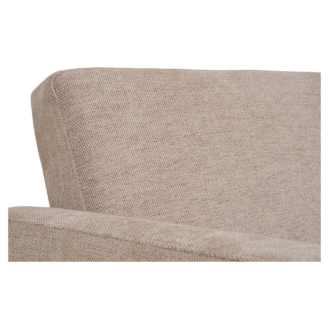 Cairo sovesofa 208 x 78 cm i sandfarvet