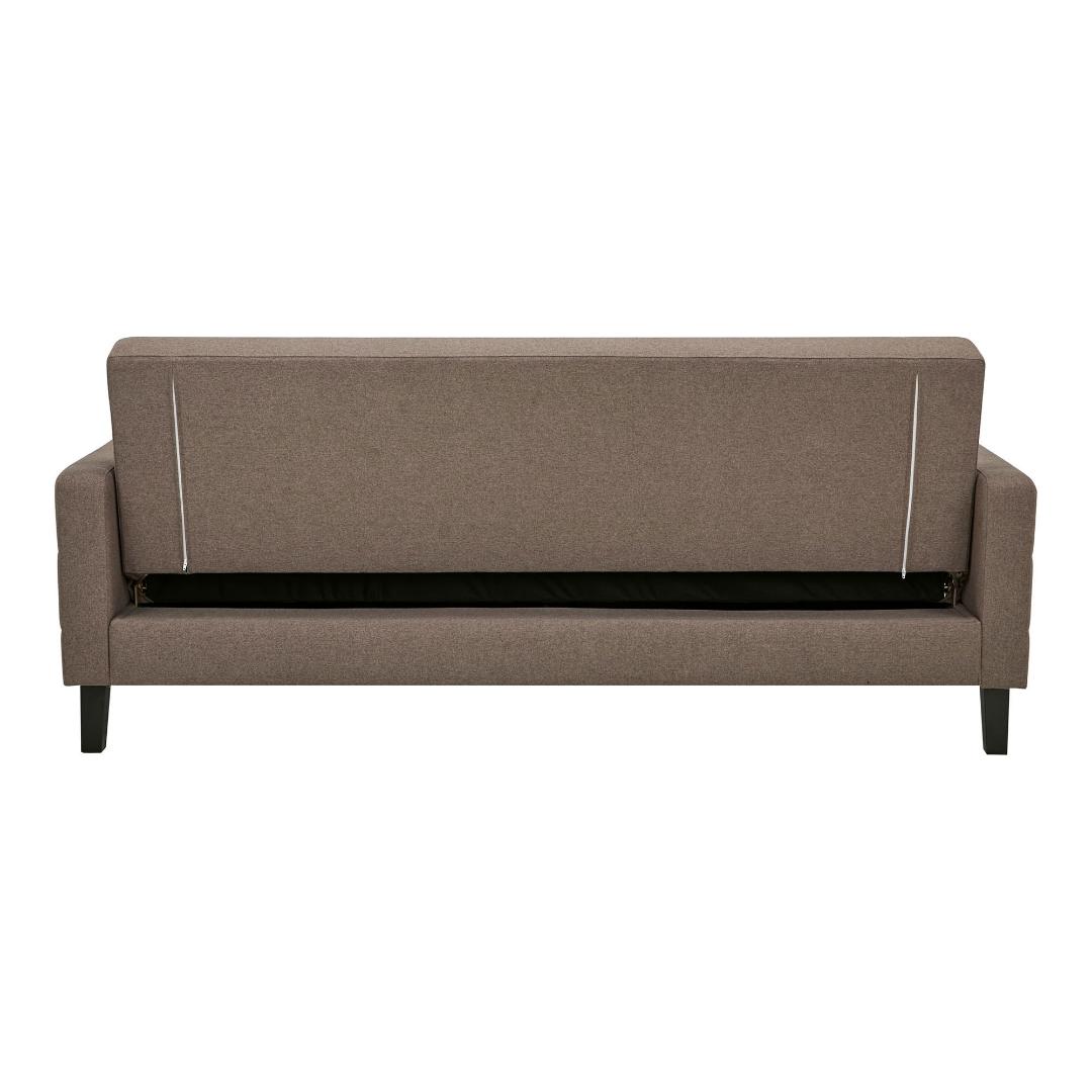 Detroit sovesofa med opbevaring 204 x 81 cm i brun