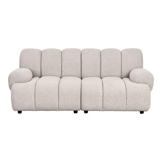 Zurich modulsofa 95 x 190 cm i sandfarvet