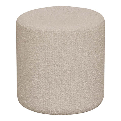 Denver puf Ø34 cm i beige