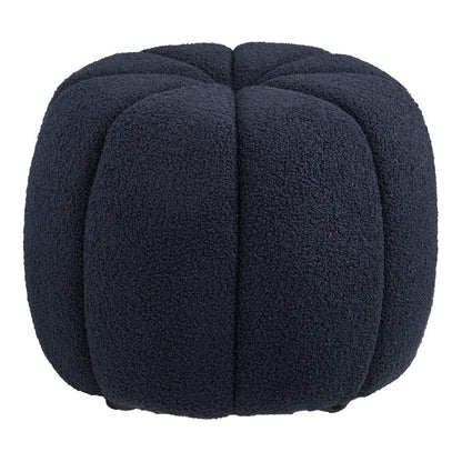 Hollywood puf Ø48 cm i blå