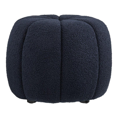 Hollywood puf Ø48 cm i blå