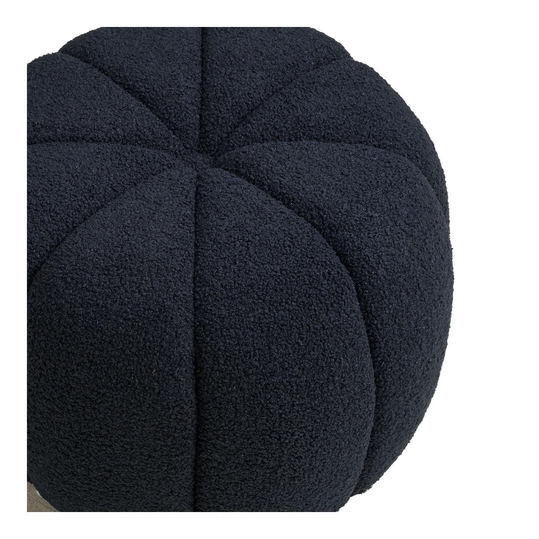Hollywood puf Ø48 cm i blå