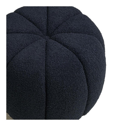 Hollywood puf Ø48 cm i blå