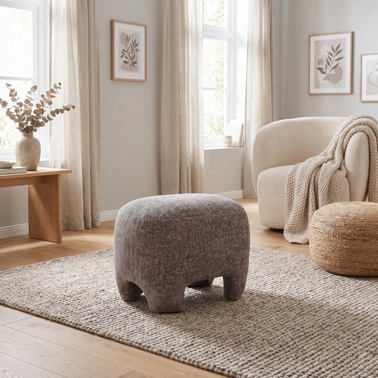 New Delhi puf 41 x 38 cm i beige