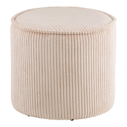 Nairobi puf 40 x 35 cm i beige