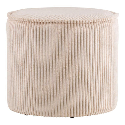 Nairobi puf 40 x 35 cm i beige