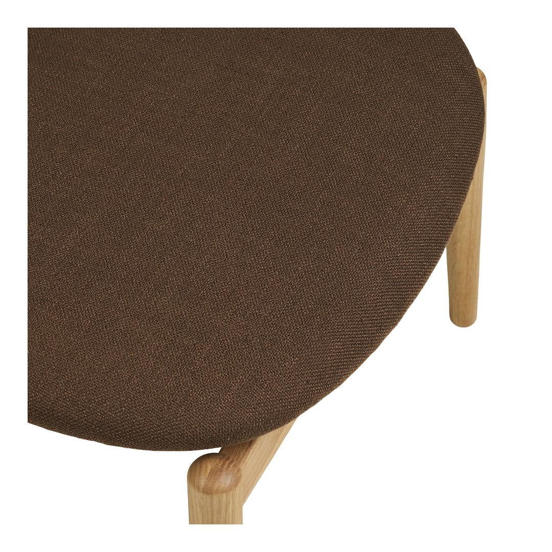 Dubai puf 43 x 38 cm i brun