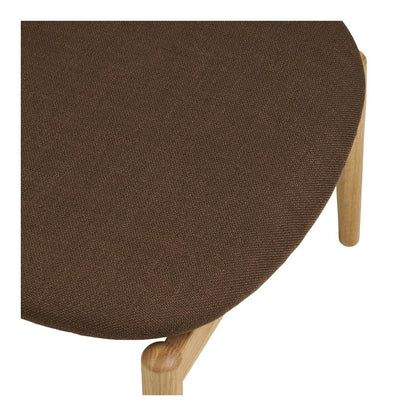 Dubai puf 43 x 38 cm i brun