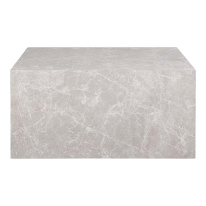 Faro sofabord 60 x 40 cm i marmordekor