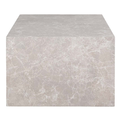 Faro sofabord 60 x 40 cm i marmordekor